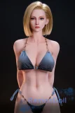 JYDOLL ミニ系ラブドール 75cm Ella プラチナシリコンフィギュ人形 可動式アイ毛細管付き 手作業精密植毛付き