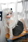 MW Girl(魔物姫) 着せ替えフィギュア人形 85cm バスト小 天使もえヘッド 清楚な学生風キャラクタードール