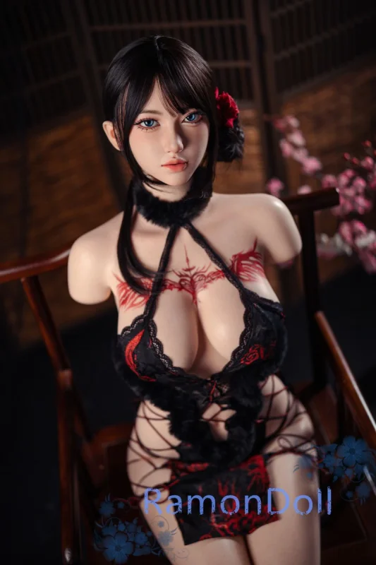 Jiusheng Doll シリコン製トルソー 107cm Fカップ Elaraヘッド 腕無し 半身ラブドール