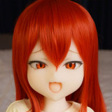 IROKEBIJIN 色気美人 口を少し開けたO字表情をしているラブドール 130cm Eカップ Aikoヘッド