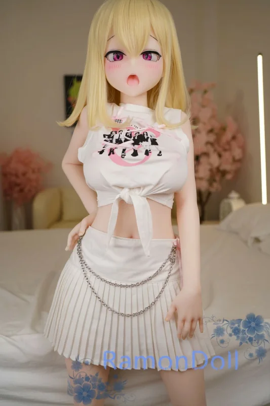 IROKEBIJIN 色気美人 口を少し開けたO字表情をしているラブドール 130cm Eカップ Aikoヘッド