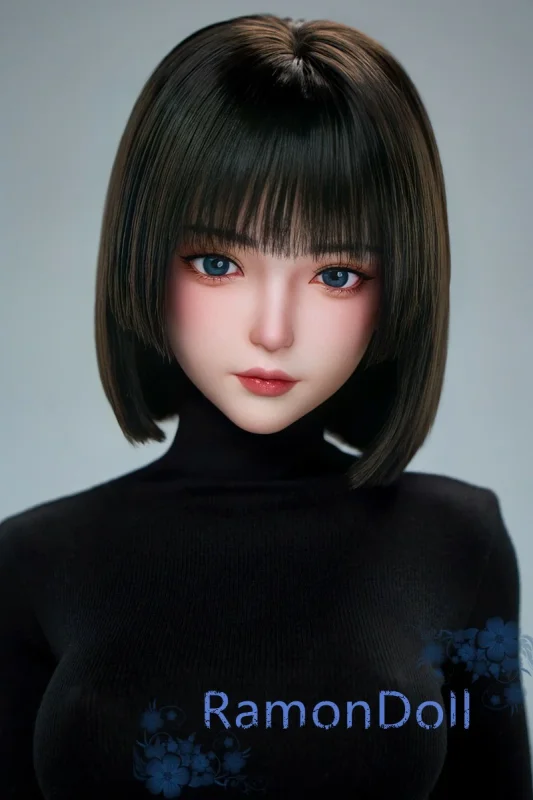 JYDOLL 70cm シリコン製 ミニドール 可動式アイ毛細管付き 手作業精密植毛付き