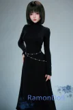 JYDOLL 70cm シリコン製 ミニドール 可動式アイ毛細管付き 手作業精密植毛付き