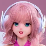 Sino Doll セクシーアニメドール 148cm Jカップ S65アニメ風ヘッド 胸のボリュームがあるリアルドール