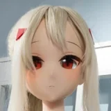 GUAVADOLL アニメ系ラブドール 137cm バスト平 DM02ヘッド シリコン製ボディ+ソフビヘッド