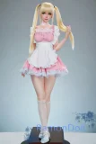 JYDOLL ロリータ風ミニドール 80cm 着せ替えフィギュア人形 手作業精密植毛付き