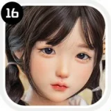 SHEDOLL シリコンラブドール 70cm Eカップ 北栀（Beizhi) 腕なし 上半身トルソー リアル皮膚メイク付き