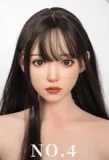 SHEDOLL トルソー型ラブドール 75cm Gカップ 楚琳（瞑り目ヘッド）腕なし リアル皮膚メイク付き