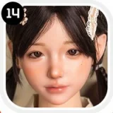 SHEDOLL シリコンラブドール 70cm Eカップ 北栀（Beizhi) 腕なし 上半身トルソー リアル皮膚メイク付き