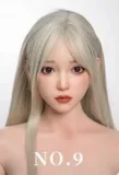 SHEDOLL トルソー型ラブドール 75cm Gカップ 楚琳（瞑り目ヘッド）腕なし リアル皮膚メイク付き
