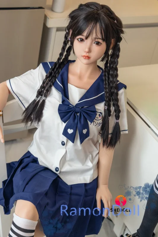 SHEDOLL 活気いっぱいラブドール 148cm Dカップ 北栀（Beizhi）ヘッド 激かわロリ系リアルドール