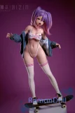 BC Doll 紫髪ツインテールアニメドール 146cm Cカップ ここな（Kokona）ヘッド 小悪魔系リアルドール