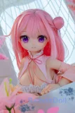 MW Girl(魔物姫) ピンク髪着せ替えドール 85cm バスト大 桃桃ちゃん ロリータ風ラブドール