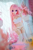 MW Girl(魔物姫) ピンク髪着せ替えドール 85cm バスト大 桃桃ちゃん ロリータ風ラブドール