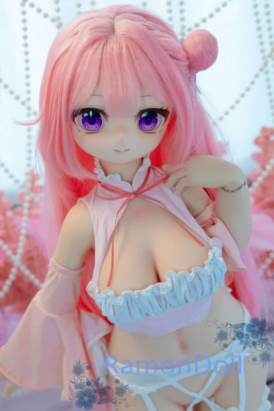 MW Girl(魔物姫) ピンク髪着せ替えドール 85cm バスト大 桃桃ちゃん ロリータ風ラブドール