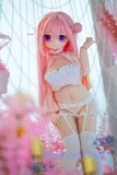 MW Girl(魔物姫) ピンク髪着せ替えドール 85cm バスト大 桃桃ちゃん ロリータ風ラブドール