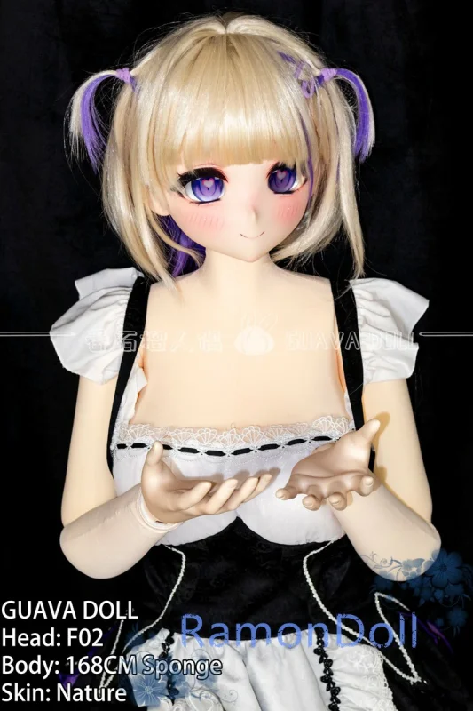 GUAVADOLL スポンジボディ+ソフビ製頭部 168cm Gカップ F02ヘッド 等身大リアルドール