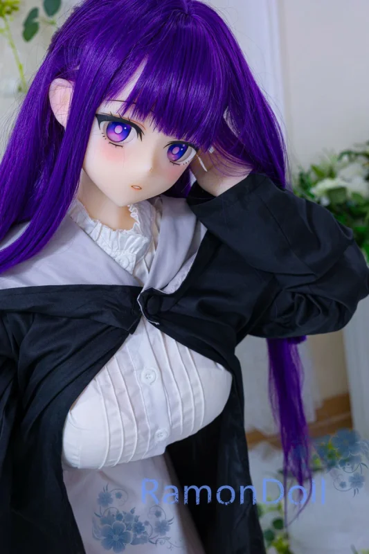 Aotume Doll 155cm Fカップ #133ヘッド フェルン (Fern) 紫髪系等身大ラブドール
