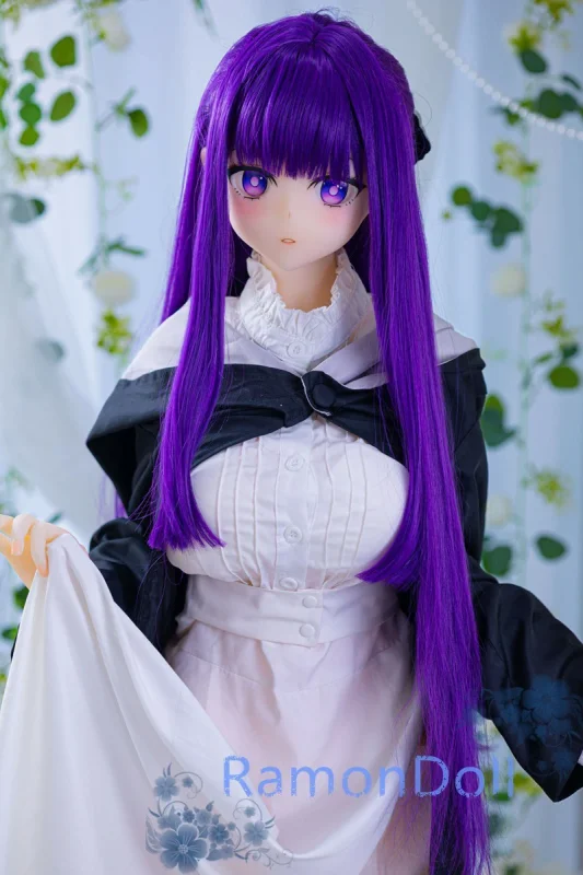 Aotume Doll 155cm Fカップ #133ヘッド フェルン (Fern) 紫髪系等身大ラブドール