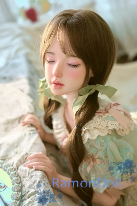 【17kg軽量化最新作】MyLoliWaifu スリム体型 110cm-2 Eカップ Meyo瞑り目ヘッド ロリ系ラブドール