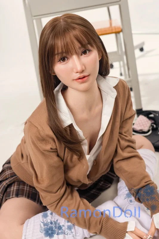 【アートワークカスタム版】Topsino TYPEグラビア 149cm Eカップ T50 米心（Mixin）ヘッド 女子高生風制服ダッチワイフ