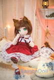 【50体限定・予約受注中】彩姬堂 猫耳風キャラドール 88cm 貧乳 萌桃(もも) PVCヘッド+シリコン製ボディ