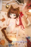 【50体限定・予約受注中】彩姬堂 猫耳風キャラドール 88cm 貧乳 萌桃(もも) PVCヘッド+シリコン製ボディ