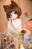 【50体限定・予約受注中】彩姬堂 猫耳風キャラドール 88cm 貧乳 萌桃(もも) PVCヘッド+シリコン製ボディ
