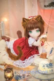 【50体限定・予約受注中】彩姬堂 猫耳風キャラドール 88cm 貧乳 萌桃(もも) PVCヘッド+シリコン製ボディ