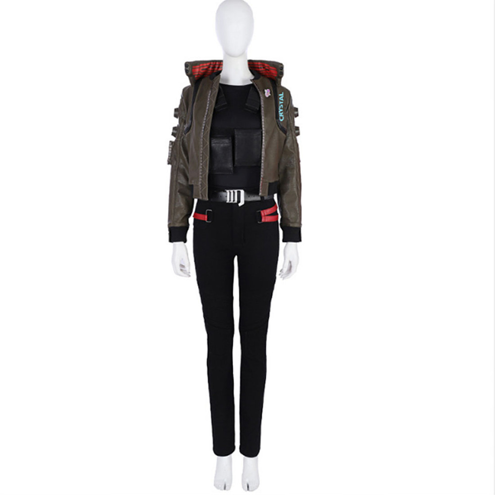 Us 329 99 Cyberpunk 2077 V Cosplay Costume Outfit Full Set With Shoes M Ploylab Com Ergonomic reinforced corporate evening shoes (feet) set. usd