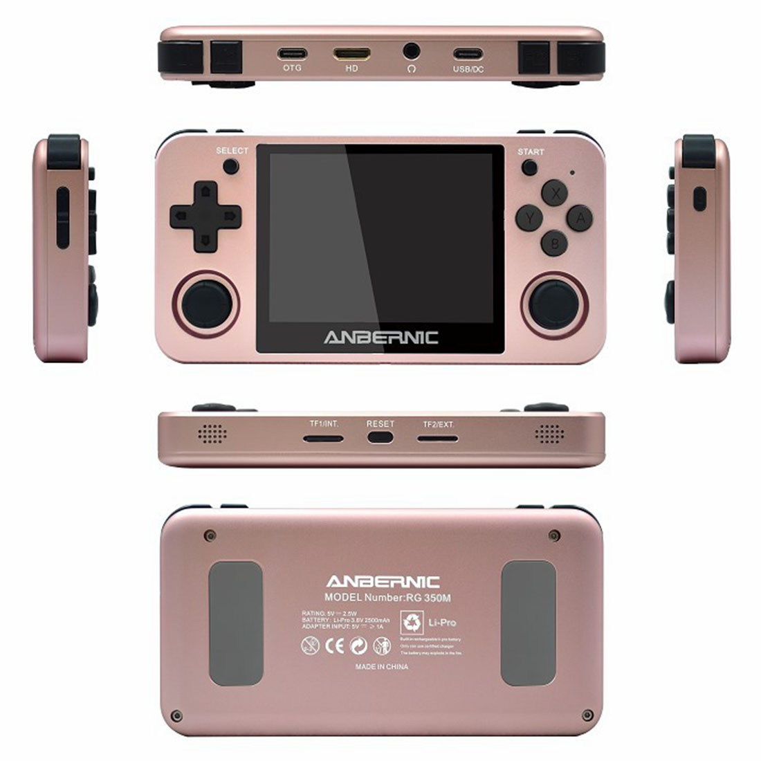 Anbernic RG350M Handheld Metal Version Game Console IPS Screen 3.5