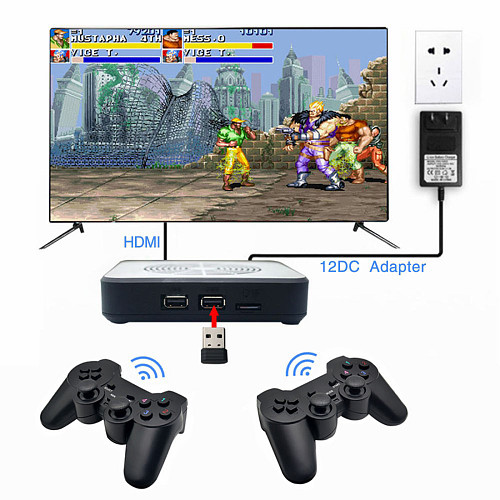 3D Pandora Saga TV Game Box 3000 Games Console (Wireless Controller)
