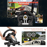 PXN-V3II Racing Games Steering Wheel Game Controller for PS4 /PC /Switch /Xbox