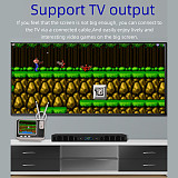 GV300 Retro Bookshelf TV Handheld 108 Games Console with Double Controllers Support TV Output