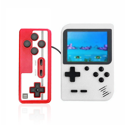 Handheld Game Console Retro Mini Game Player with 400 Classical FC Games 2.8-Inch Color Screen Support for Connecting TV & Two Players (Upgraded Version)