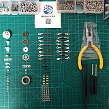 (Silver Spider) Mechanical Sculpture 3D Metal Model Kits Gaming Room Decor