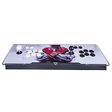 Pandora Box 9S 1388 Games LED Lighting Up Game Console (White+Black Buttons)
