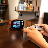 Sanpao TJ800 Mini Retro SMART TV Game Console Android 7.1 Portable Gaming Handheld (2pcs SFC Wired Gamepads)