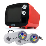 Sanpao TJ800 Mini Retro SMART TV Game Console Android 7.1 Portable Gaming Handheld (2pcs SFC Wired Gamepads)