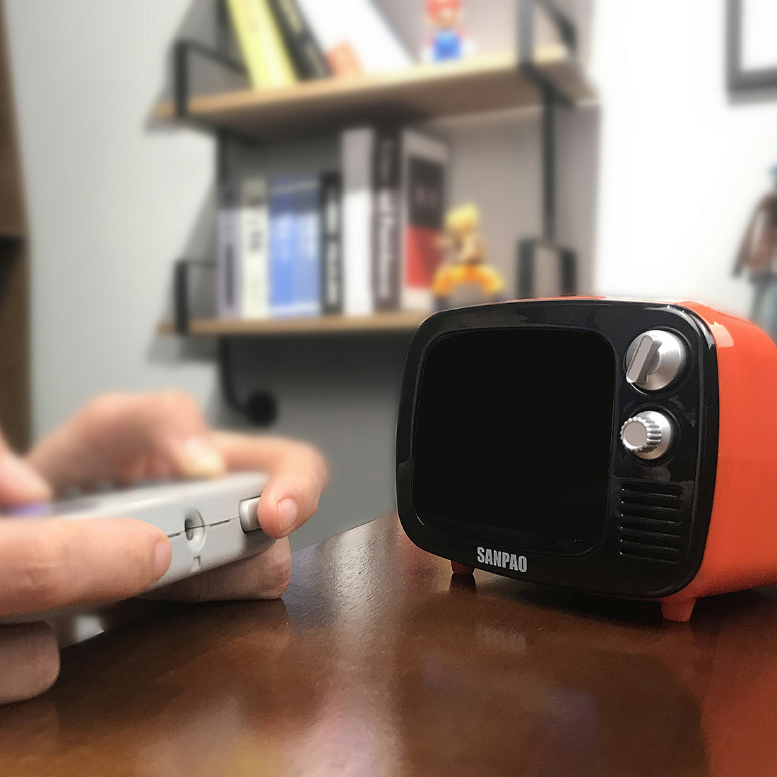 Sanpao TJ800 Mini Retro SMART TV Game Console Android 7.1 Portable