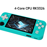 PowKiddy RGB10 Pro 3000 Games Handheld Open Source Retro HD Game Console (Blue)