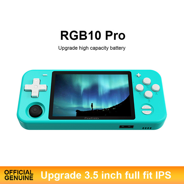 PowKiddy RGB10 Pro 3000 Games Handheld Open Source Retro HD Game Console