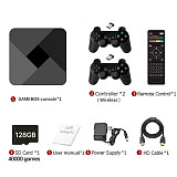 Powkiddy B-01 GameBox 40,000 Games Console Video Game Player with Wireless Gamepads