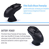 Pitta Studio Mouse Powerplay Wireless Charging for Logitech G403 G502 Lightspeed G703hero G903 Lightspeed and PRO Wireless Gaming Mice Hand Rest Plastic Case