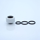 Computer Water Cooling 16MM Color Hard Tube Fitting 3 Sealing Ring Internal Thread Fixing (Support PETG/PMMA Hard Tube)