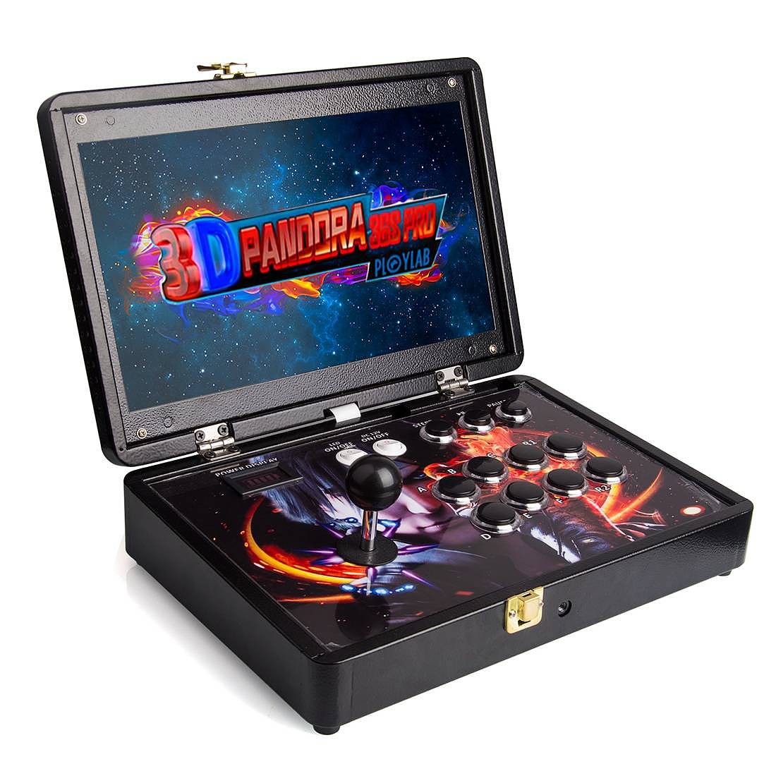 Portable Pandora Box 36S Pro 10,000 Games 14inch Arcade Allmetal Case