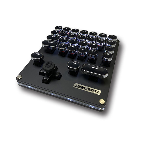 One-handed Mute Gaming Mechanical Keyboard Cherry Red Switch