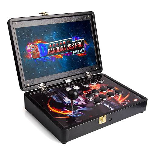 Portable Pandora Box 28S Pro 3800 Games 14-inch Arcade All-metal Plug & Play Video Game Console