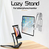Monitor Mount Rotate Metal Support for Less Than 15.6-inch Portable Monitor/Tablet/PC/Phone
