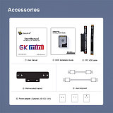 Mini Computer Host GKmini J4125 8G+128G Mini PC for Office & Gaming